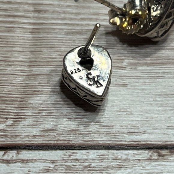 Spinelli Kilcollin Silver Teardrop Diamond 
Earrings - Picture 2 of 11